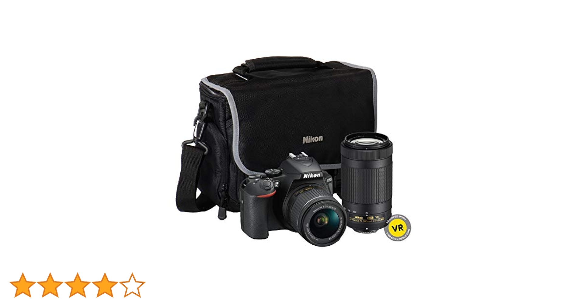 Amazon Canada: NIKON D5600 2 Lens kit (D5600 Body + AF-P 18